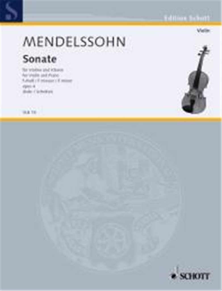 Sonata Fa Minore Op 4 (Kehr/Schroeter)